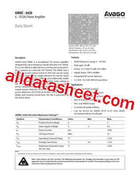 AMMC-6420型号图片