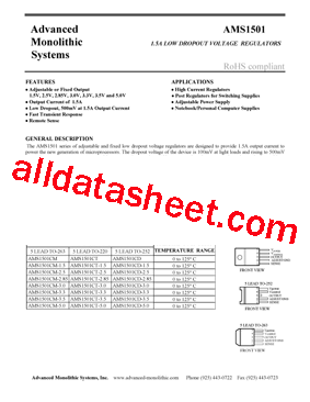 AMS1501CD-3.5型号图片