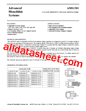 AMS1501CM-285型号图片