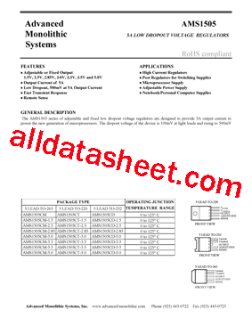 AMS1505CD-3.5型号图片