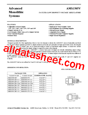 AMS1505CTV型号图片