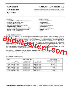 AMS285-1.2AN型号图片