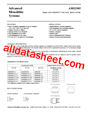 AMS2905-15型号图片