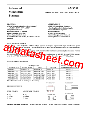 AMS2911CD-15型号图片