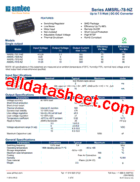 AMSRL-7805-NZ型号图片