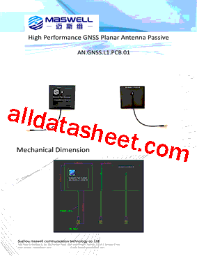 AN.GNSS.L1.PCB.01型号图片