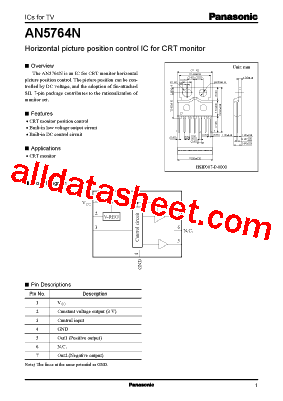 AN5764N型号图片