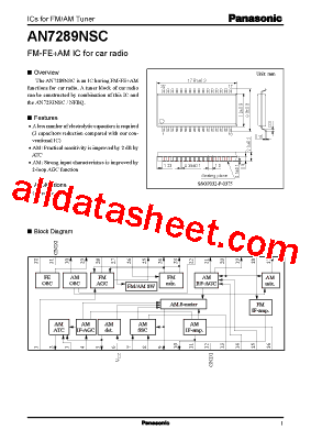 AN7289NSC型号图片