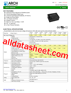 AOCH-8S型号图片