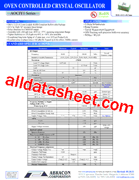 AOCJY1-100.000MHZ型号图片