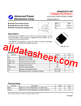 AP4451GYT-HF型号图片