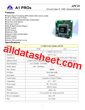 APC103D/Z型号图片