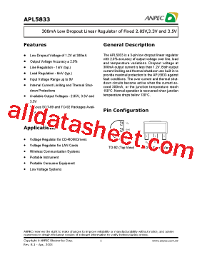 APL5833-28DC-TU型号图片