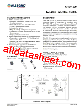 APS11500LLHALX-0SL1A型号图片