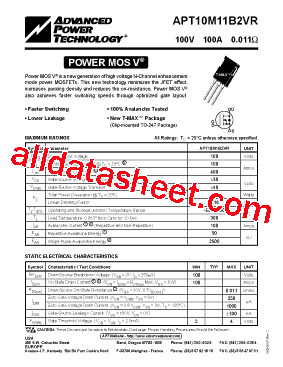 APT10M11B2VR型号图片