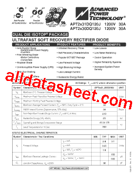 APT2X30DQ120J型号图片