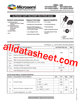APT30DQ100BG型号图片