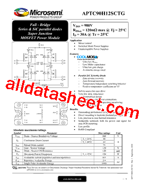 APTC90H12SCTG型号图片
