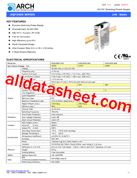 AQF240D-12S型号图片