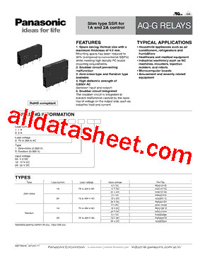 AQG12112型号图片