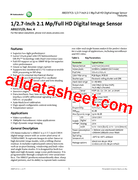 AR0237CSSC00SPRAH3-GEVB型号图片