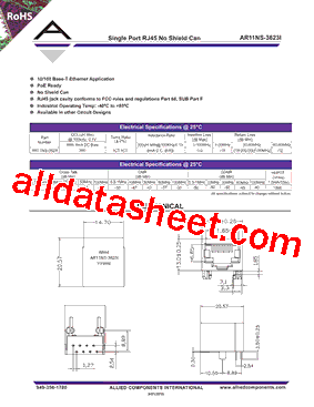 AR11NS-3823I型号图片