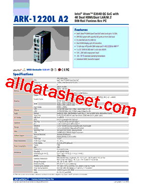 ARK-1220L-A2型号图片