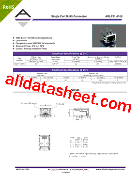 ARLP11-4169型号图片