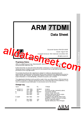 ARM7TDMI型号图片