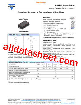 AS1PG-M3/84A型号图片