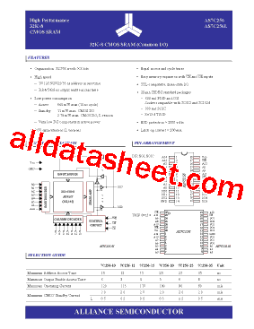 AS7C256L-25TC型号图片