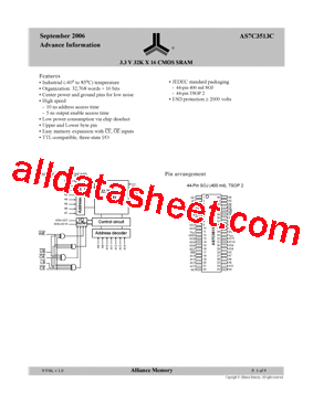 AS7C3513C型号图片