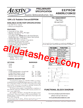 AS8ERLC128K32型号图片