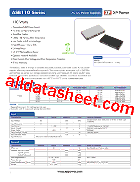 ASB110PS28型号图片