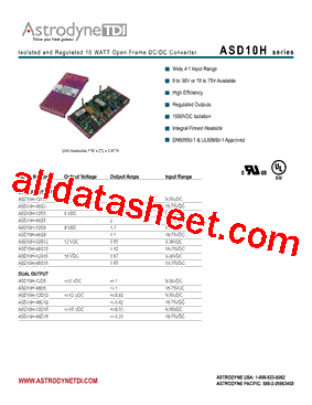 ASD10H-12S15型号图片