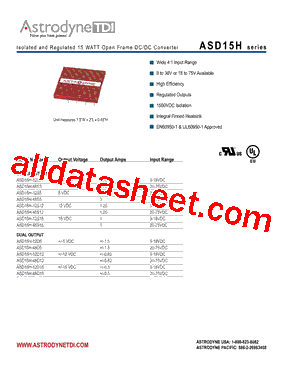 ASD15H-12D15型号图片