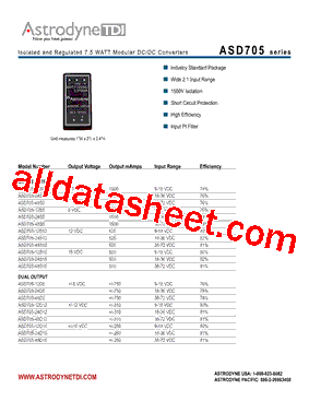 ASD705-24D12型号图片