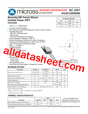 ASJD1200R085型号图片