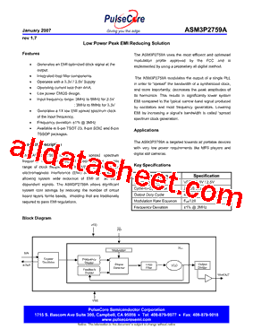 ASM3I2759AF-08ST型号图片