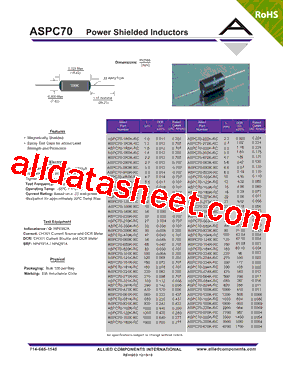 ASPC70-820K-RC型号图片