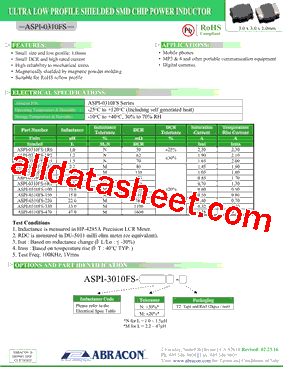 ASPI-0310FS-2R2M-T2型号图片