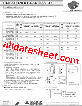 ASPI-4122H-1R5型号图片