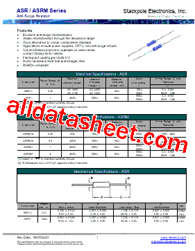 ASRM12JT560K型号图片