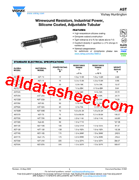 AST-01532MR-R型号图片