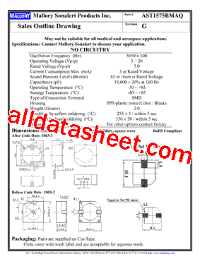 AST1575BMAQ型号图片