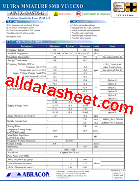 ASTX12-ASVTX12型号图片