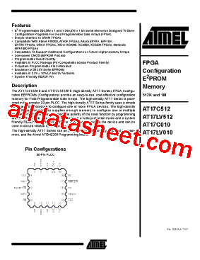 AT17C512型号图片