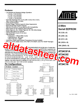 AT24C02-10PC-2.7型号图片