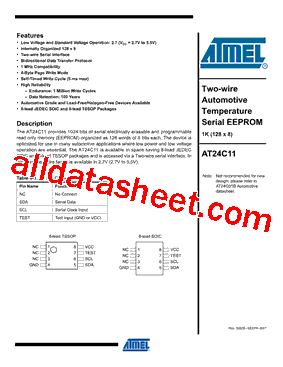 AT24C11_14型号图片