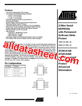 AT24CS256-10PC型号图片